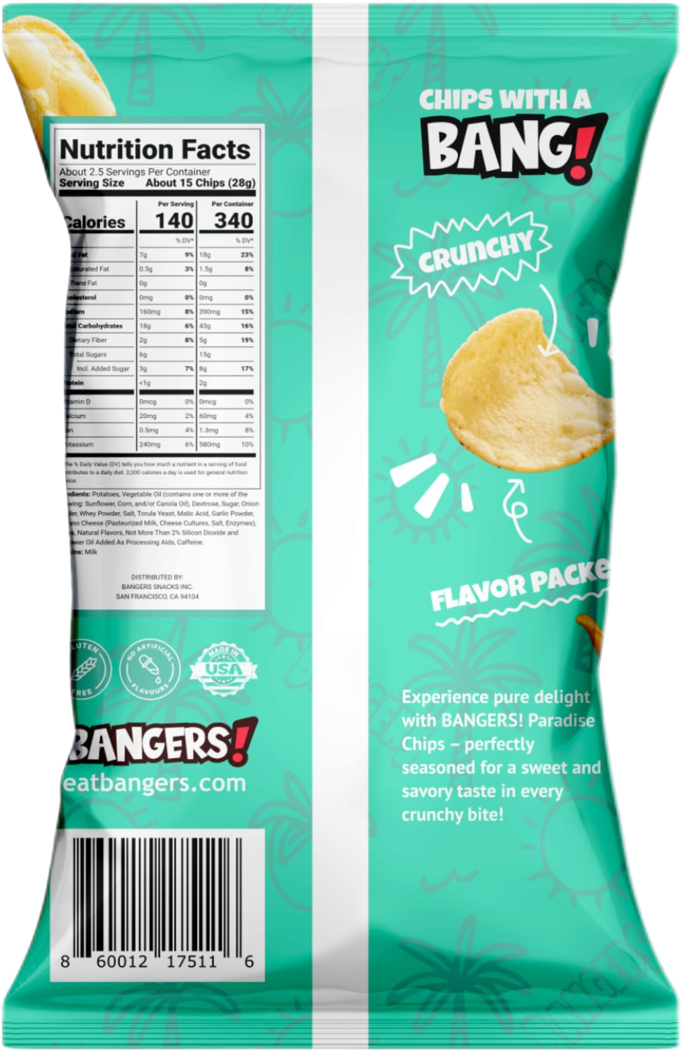 Paradise Chips (2.5 oz)